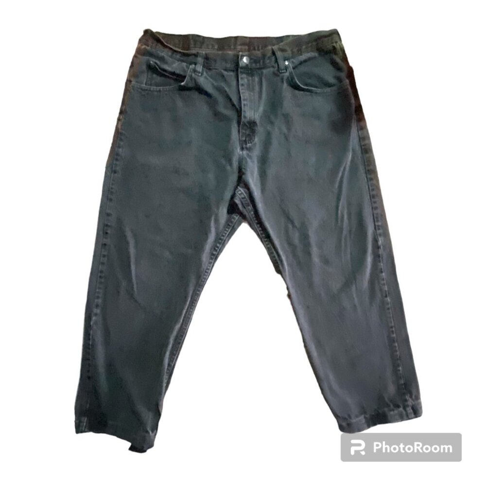 Wrangler Relaxed Fit Black Denim Jeans‎ 38X25